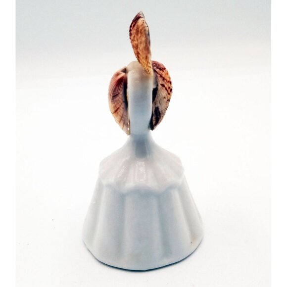 Bell Seashell Owl Googly Eyes Ceramic Vintage Art 4 In Gift Corp Nautical Decor - Picture 12 of 16